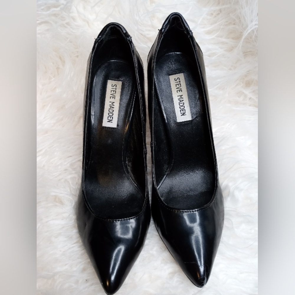 Steve Madden 🔥 Black Heels 8.5